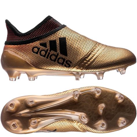 adidas X 17.2 FG Gold Schwarz 